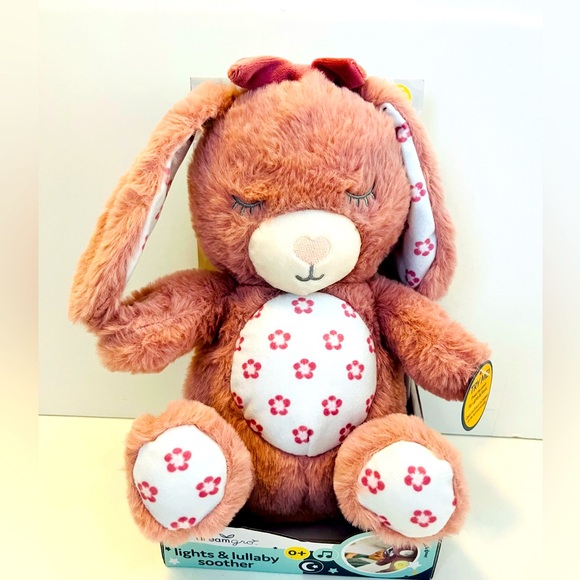 DreamGro Other - Dreamgro Pink Bunny Rabbit Lights & Lullaby Soother Flower Pattern